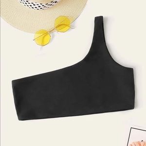 Shein One Shoulder Bikini Top